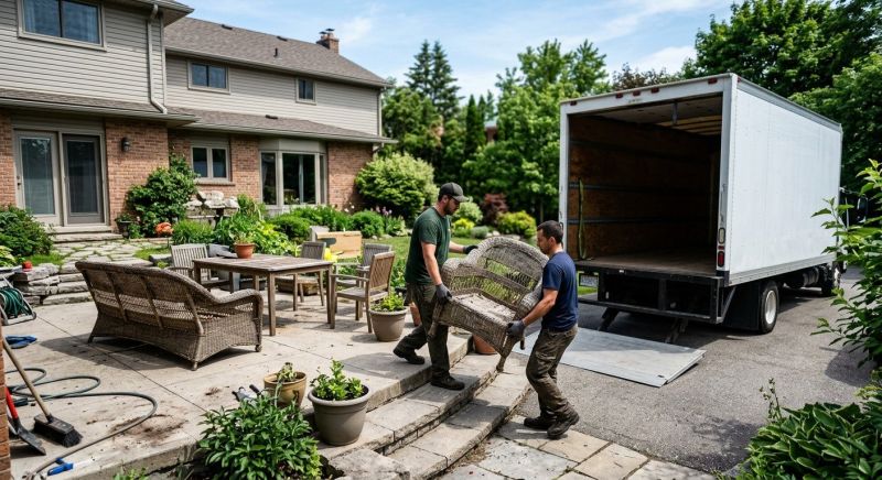 Outdoor Furniture Disposal in Roseville, CA